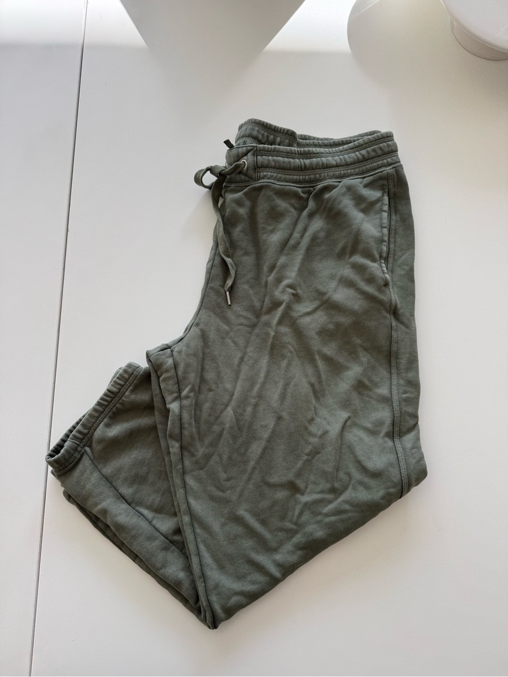 aerie Olive Green Drawstring Jogger Sweatpants